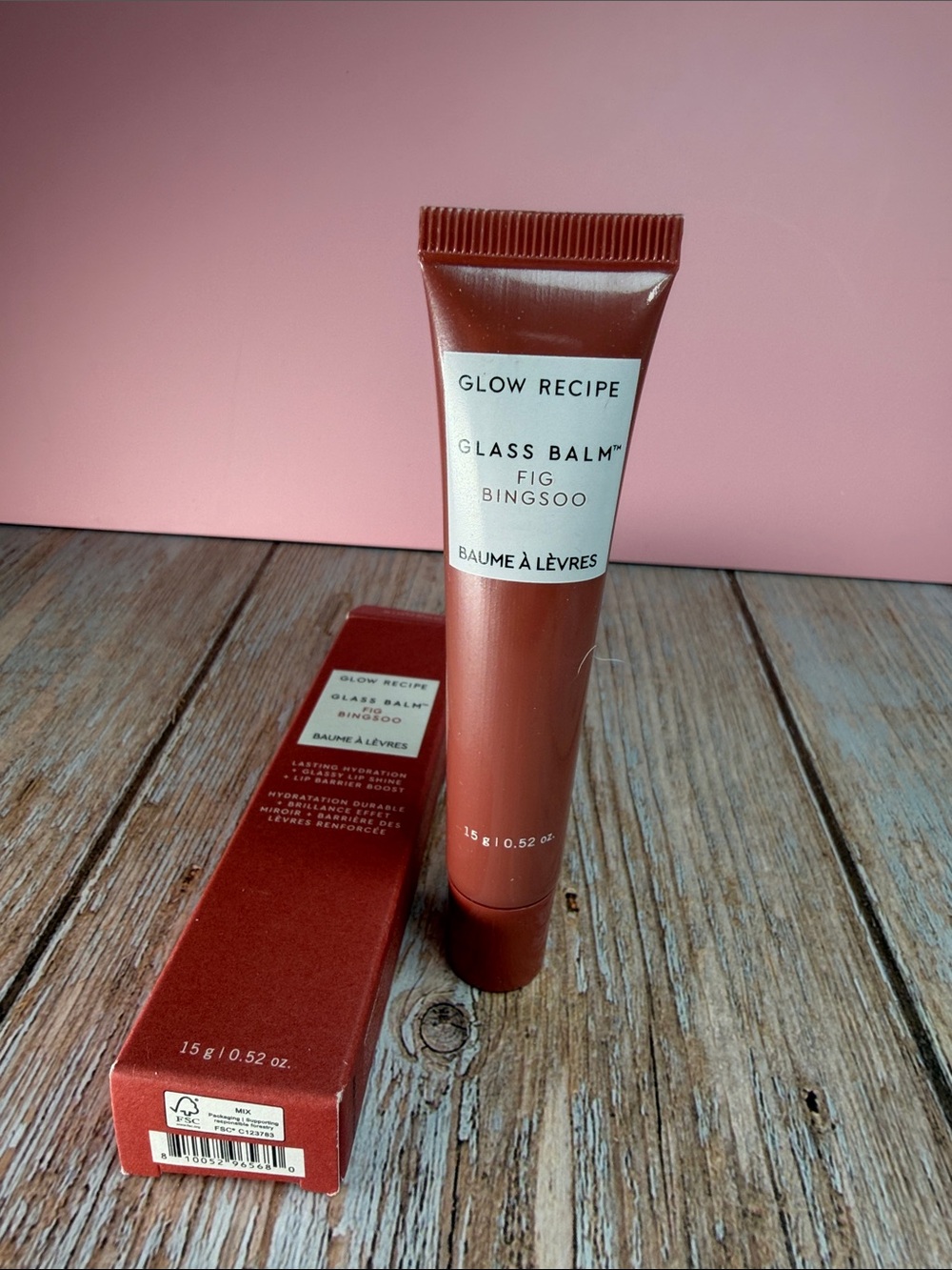Glow Recipe Glass Balm Fig Bingsoo Lip Gloss - Brown Rose
